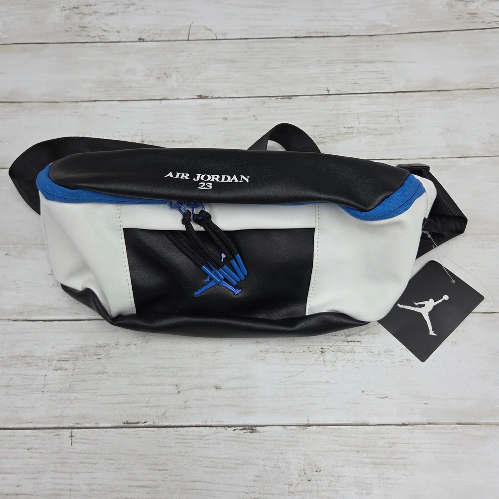 Jordan Jumpman Waist Pack Black White Royal Blue‎ 9A0188-459 Bag
